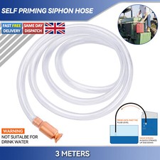 3M SELF PRIMING LIQUID TRANSFER SIPHON PUMP FUEL WATER DIESEL JIGGLE SYPHON HOSE