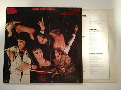 QUEEN LP SHEER HEART ATTACK 1974 ELEKTRA 7E-1026 SP | eBay