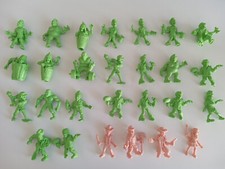 SLUG Zombie LOT Jakks Undead Walking Living Dead Cult Horror 2 Inch