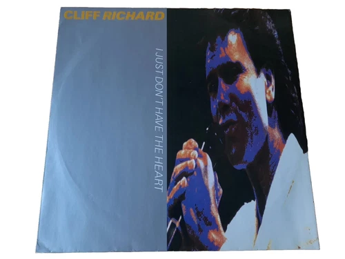 Cliff Richard I Just Don't Have The Heart 3 trk 12 Inch Tested Vinyl Single Vgc