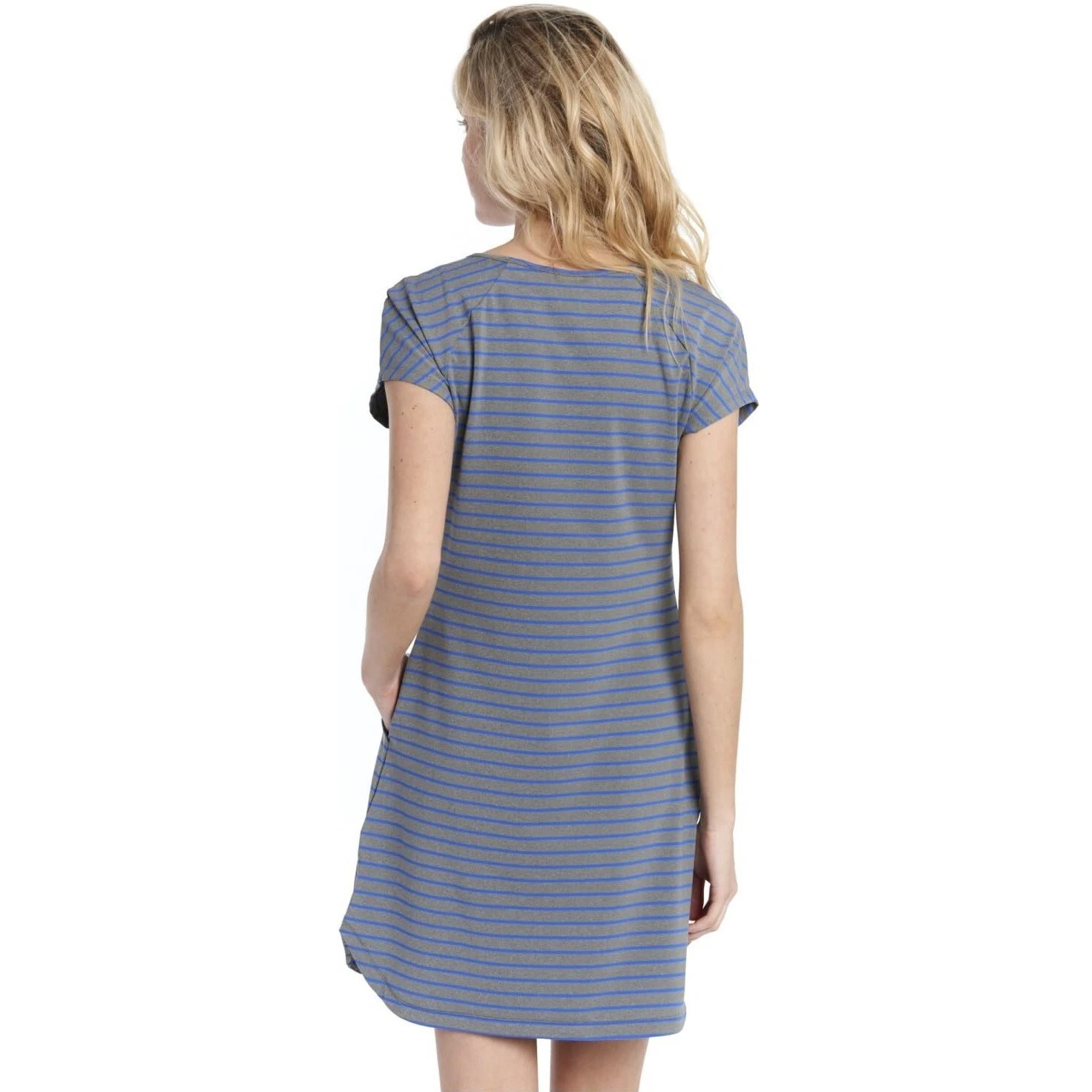 lole energic athletic stripe moisture wicking short sleeve 