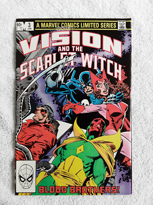  Vision and the Scarlet Witch #3 (Jan 1983, Marvel) VF 8.0