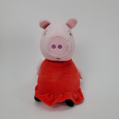 Peppa Pig Whistle & Oink 10'' Stuffed Plush Pink Pig Light up Cheeks Working