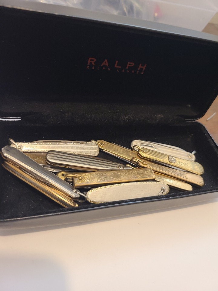 Vintage Pocket Knife/watch Knife Lot. Most Are 12k Gold Filled eBay
