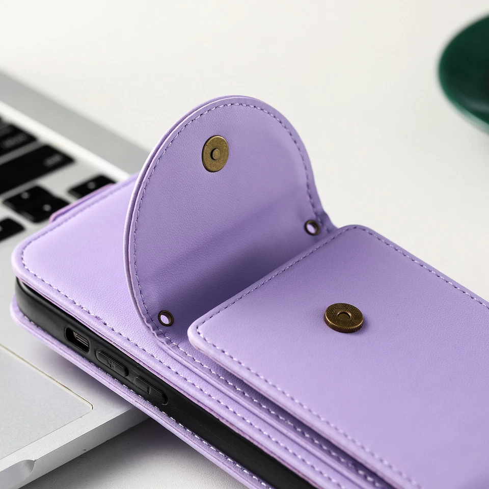 Чехол для Motorola Moto G84 G71 G73 магнитные Flip кожаный карты карман телефона чехол - Изображение 4 из 4