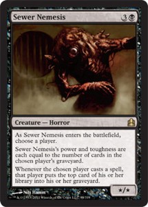 Sewer Nemesis x1 - Commander - Light Play, English - Commander