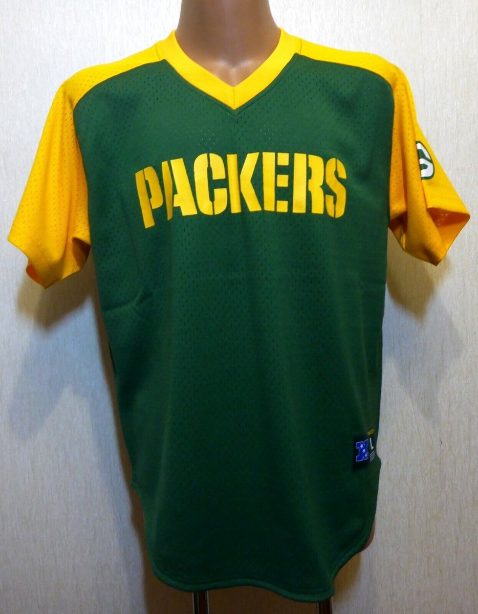 Rare Original Mitchell & Ness Green Bay Packers NFL Jersey Shirt