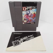 Defender of the Crown Nintendo Entertainment System NES Cleaned & Tested