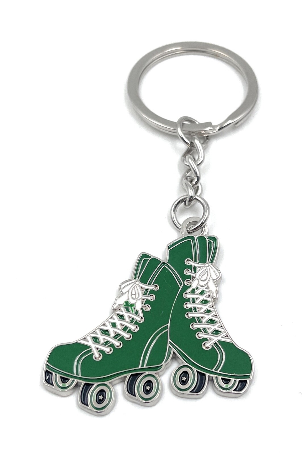 Inliner Patines Verdes Llavero Colgante
