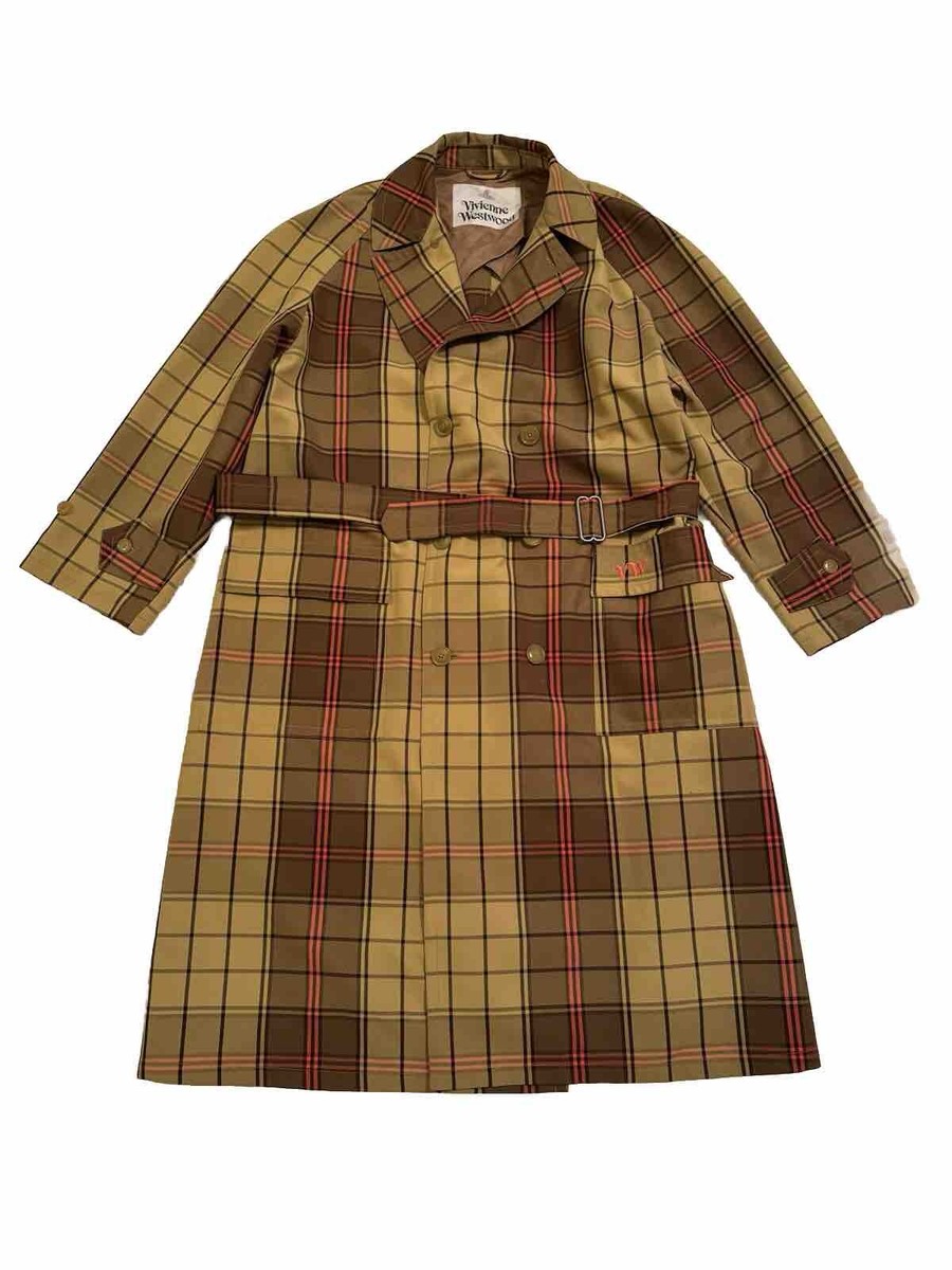 Vivienne Westwood Graziano Trench Coat Plaid Medium | eBay