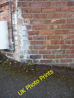 Photo 6x4 OS benchmark - Ketley Bank/Oakengates, 48 Holyhead Road Telfor c2015