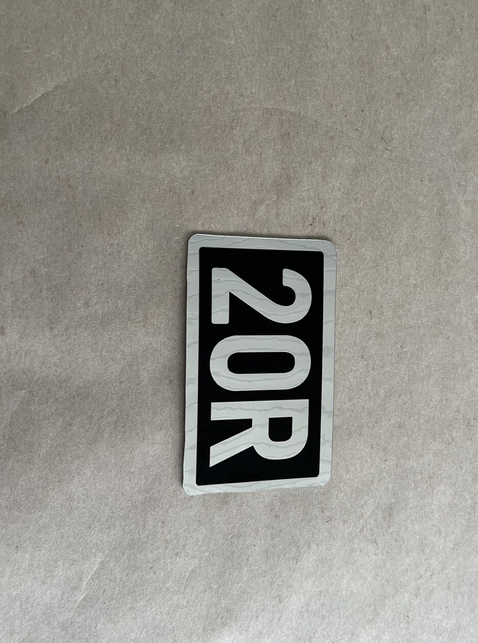 20R Toyota Valve Cover Decal Sticker Pickup Truck Corolla Celica Corona ...