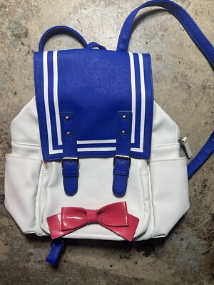 Sailor Moon Uniform Backpack Hot Topic Bow Cosplay Great  display picture 3