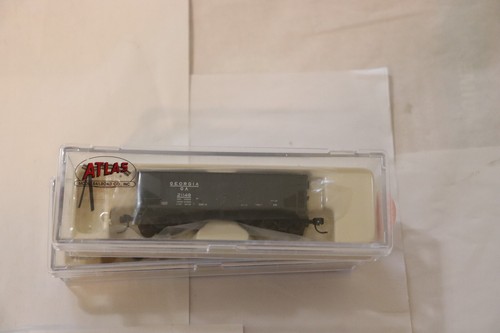 N SCALE 3 PC LOT ATLAS 2 BAY OPEN COAL HOPPER " GEORGIA RAILROAD AND BANKING CO" - Picture 3 of 4