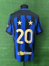 Maglia Inter 20 Scudetto 2 Stelle No Indossata No Match Worn Shirt Jersey TG XL