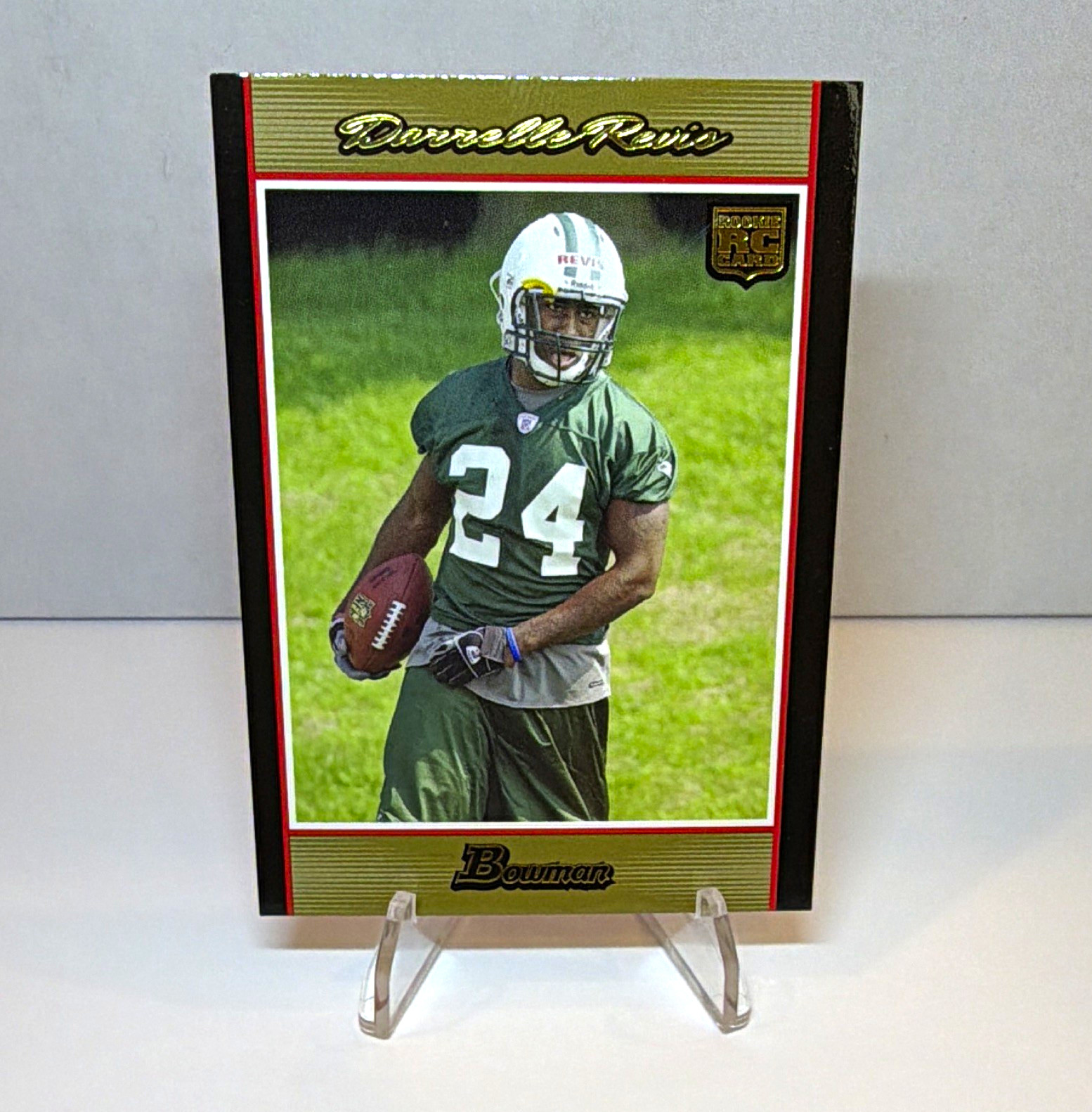 Darrelle Revis Bowman #199 Gold