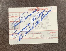 1987 Detroit Tigers Ticket Stub Division Clincher Blue Jays Frank Tanana Shutout