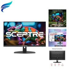 Frameless 27-Inch FHD Monitor  100 sRGB  Dual HDMI  DisplayPort Inputs