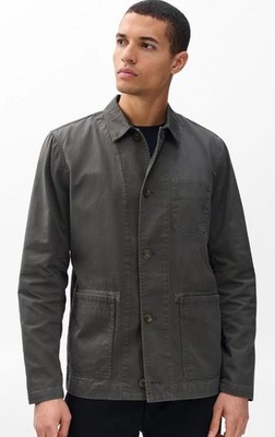 NWT $498 Rag & Bone Even Twill Chore Jacket In Dark Shadow Size: Medium
