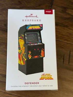HALLMARK 2019 DEFENDER MIDWAY CLASSIC ARCADE SOUND ORNAMENT