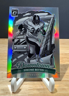 2025 Panini Donruss Optic Jerome Bettis Downtown Legends #10 Steelers Case Hit