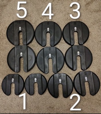 Bowflex Selecttech 552 dumbbell Replacement Weight Plates Oem Full Set Series 2
