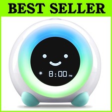 Mella Kids Alarm Clock  Sleep Trainer - Arctic Blue