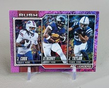 Topps 2026 AFC Leaders James Cook Derrick Henry Jonathan Taylor Pink Holo #286