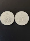 Engelhard 1985 1 oz.  American Prospector Silver Two Rounds .999 Fine Silver