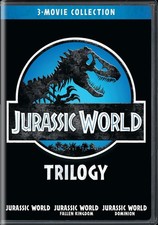 Jurassic World Trilogy DVD Chris Pratt NEW