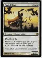 Foil Fabled Hero 12 Theros R