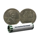 Roll of 50 Circulated 1943 Steel Pennies P, D & S Mint Marks WWII Wartime Cents