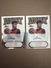 2025 Topps Finest  (2) Alperen Sengun  Autograph  One Is Refractor