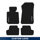 Car Floor Mats For BMW M3 E93 2007-2013 Custom Black Carpet Velour Liners