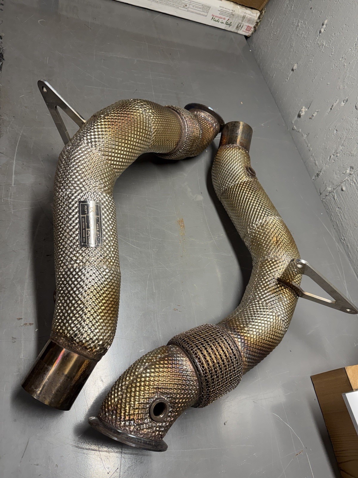 RYFT Ferrari 488 Exhaust Pipes