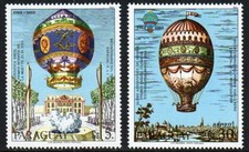 Paraguay Stamp C529, C531  - Hot air balloons