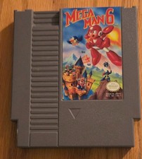 Mega Man 6 Nintendo NES Cartridge Tested