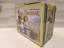NEW Shrek The Swamp Is Always Greener Tin Metal Lunch Box Tote 2024 Dreamworks