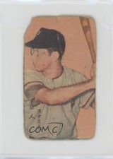1957 Yamakatsu Color Borderless Grey Ink Back Menko JCM27 Wally Yonamine 0ol0