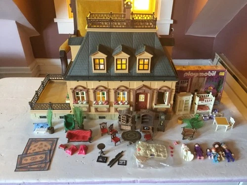 Vintage Playmobil Geobra Victorian Mansion House 5305