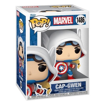 GW48b3 Marvel POP! Vinyl Figur Cap-Gwen 9 cm Neu & OVP