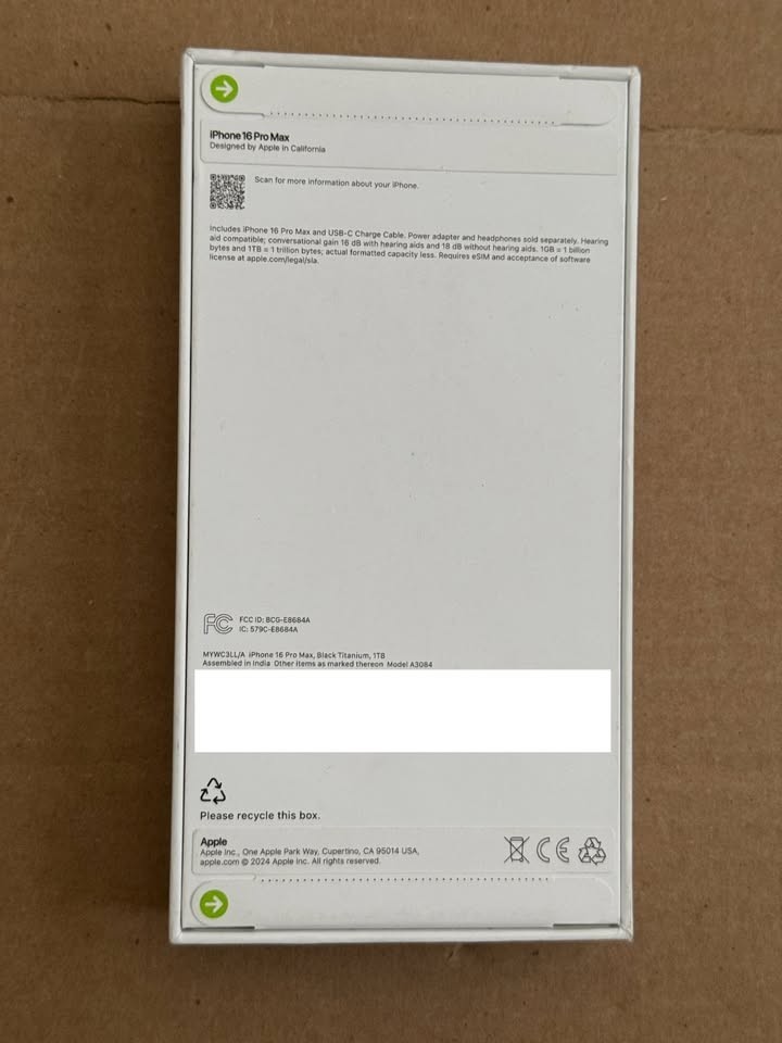 Buy Apple iPhone 16 Pro Max - 1 TB - Black Titanium (Unlocked