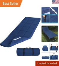 Cot Mattress Topper Improved Thickness, Foam Quilted Pads for Camping, Soft C...