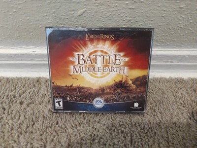 Lord of the Rings The Battle for Middle-Earth PC-CD Windows 2004 CIB 4 Disc Set