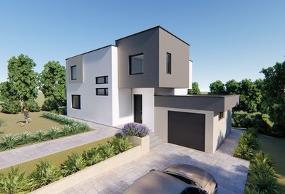 Modern 4 Bedroom 2 Bathroom House Floor Plan Blueprints, 161.62m2/1739sqft