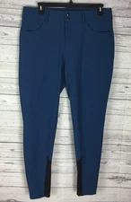 BALEAF Women's Blue Horse Riding Equestrian Pants Breeches Size 2XL NEW