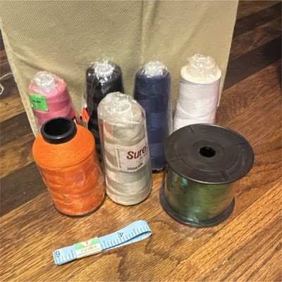 Surelock Polyester General Sewing Thread Cones 3000 yd - Multicolor Lot