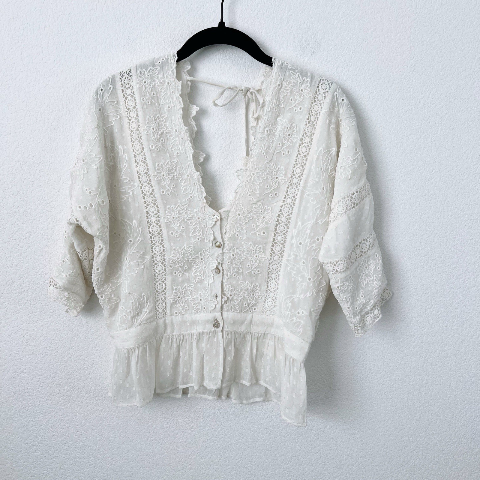 LoveShackFancy Devon Top S - image 1