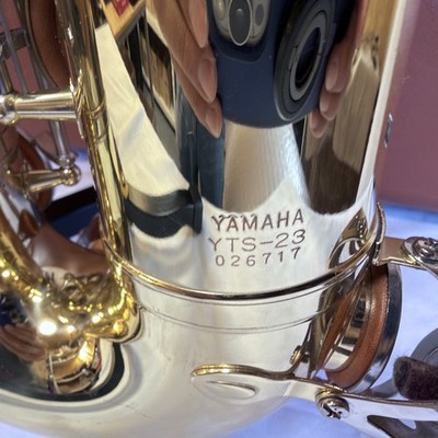YAMAHA YTS-23 Tenor Saxophone Made in Japan Brass Lacquer Serial