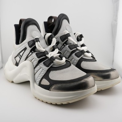 Louis Vuitton Archlight 'White Silver' Sneakers US 9